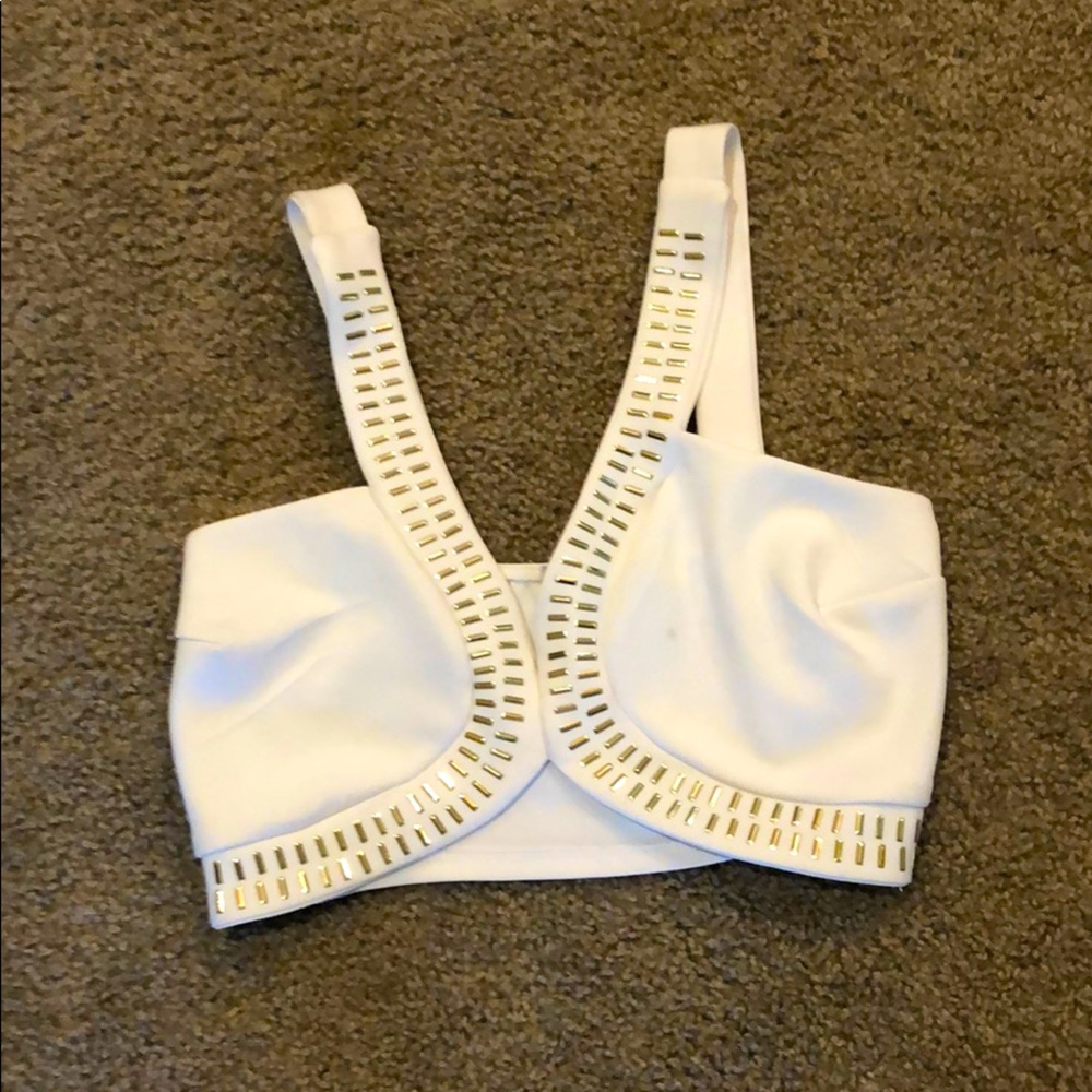 Bra/ crop top shirt